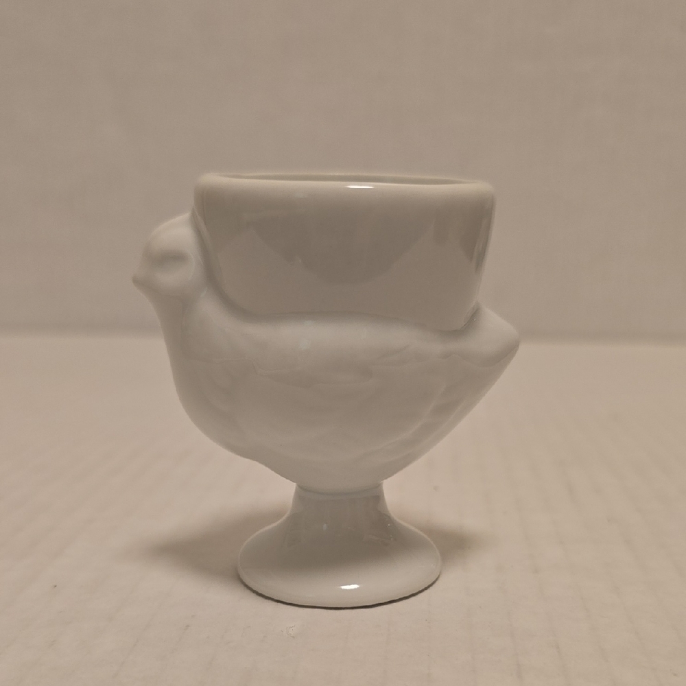 White Chicken Egg Cup